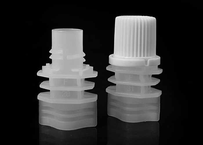 8.6mm Double Gaps Plastic Spout Nozzle Tops For Hands Sanitizer