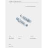 Buy cheap 32mm Length Minifix Cam Bolt Easy Installation Furniture Fitting For Flat Panel Bed from wholesalers