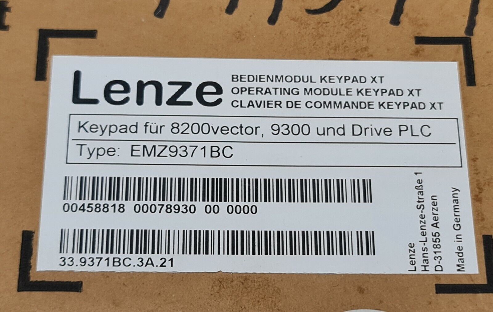 LENZE SERVO DRIVES EVS9328-ES 22KW AC380V 9300 servo inverte