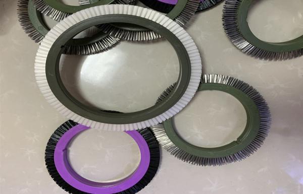Buy cheap Nylon PP Bristle Brush Wheel For BRUCKNER Textile Stenter Machine from wholesalers