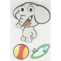 Buy cheap Soft Kids 3D Cartoon Stickers Promotional Baby Elephant Wall Stickers product