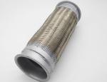 Tractor Corrugated SUS 201 3.5” Flexible Metal Exhaust Hose