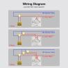Buy cheap 2gang White Glass Switches 5W - 150W Led Touch Switch Tempered Glass Panel from wholesalers