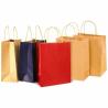 Buy cheap Custom Printed Recyclable Shopping Clothing Gift Bag Kraft Paper Bags with Your Own Logo from wholesalers