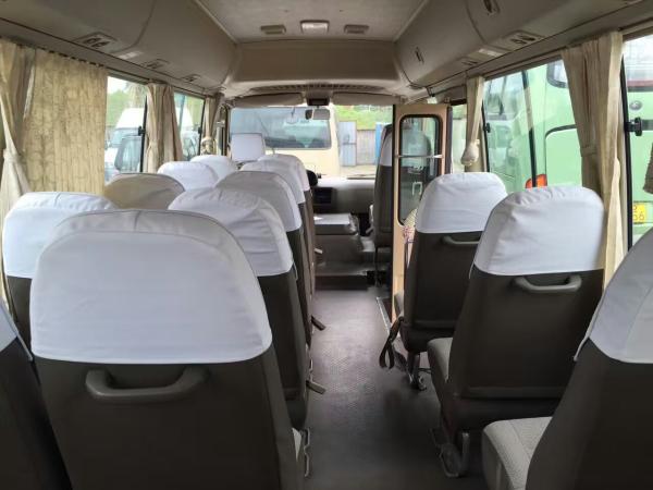 Buy cheap 23 seats used Toyota diesel coaster bus left hand drive engine 6 cylinder japan coaster bus toyota from wholesalers