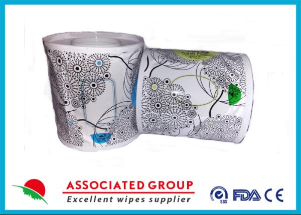 Buy cheap Flushable Wet Wipes Rolls For Household Toilet Use , Slight Scented Wet Wipes from wholesalers