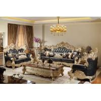 Buy cheap Luxury Classic Living room Sofa sets online direct sales price by Beech wood product