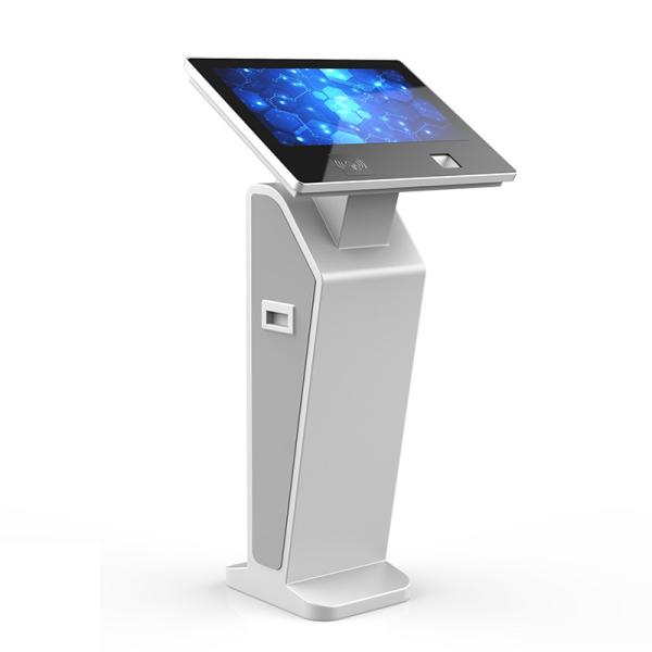 Buy cheap Interactive Self Service Kiosk Touchscreen Payment Information Station from wholesalers
