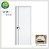 Buy cheap Upvc Fire Rated Solid Core Door , WPC Plain Wood Door Hotel Use from wholesalers