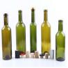Buy cheap 750ml Dark Green Glass Wine Bottle With Cork Cap for Beverage Packaging Requirements from wholesalers