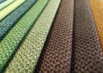 Chenille Sofa Linen Weave Upholstery Fabric Fusible 370gsm