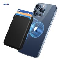 Buy cheap Premium PU Leather Magnet MagSafe Wallet RFID Blocking For IPhone product