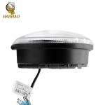 Harley 5.75 Inch White Yellow Circle Available LED Bike Fancy Headlight