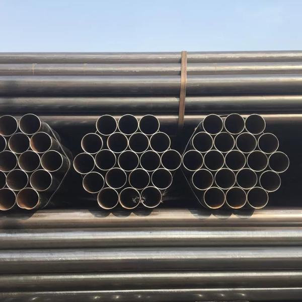 Buy cheap 1mm-10mm Thick Black Hollow Section CE ISO Black Painted Steel Pipe from wholesalers