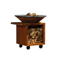 Buy cheap Backyard Commercial Charcoal Grill Barbecue Corten Metal BBQ Grill Fire Table product