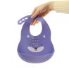 Buy cheap Newborn Baby Cute Silicone Bibs With Crumb Catcher Eco Friendly Material from wholesalers