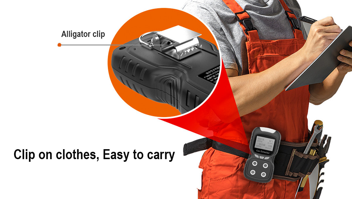Zt100k Combustible Portable Lpg Gas Detector With Real Time Data Analysis