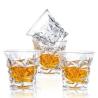 Buy cheap Stylish 185ml Crystal Whiskey Glass Set , Luxu Whiskey Glasses Heavy Weighted from wholesalers