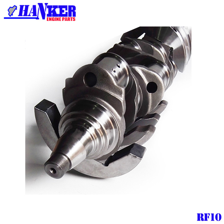 HRC52 Nissan Diesel Engine Crankshaft For RF10 Nut V10