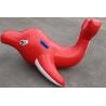 Buy cheap Small Red Dolphin Inflatable Water Floating Toys 3*1m for Park from wholesalers
