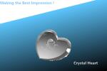 Buy cheap CRYSTAL heart paperweight/beveled heart crystal paperweight/crystal heart from wholesalers