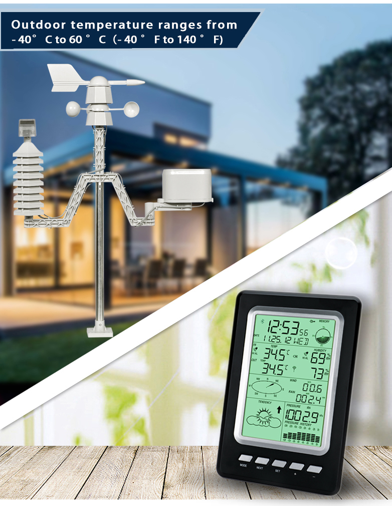 Upgrade Your Greenhouse Monitoring System With This Weather Station Size 189*125*27mm