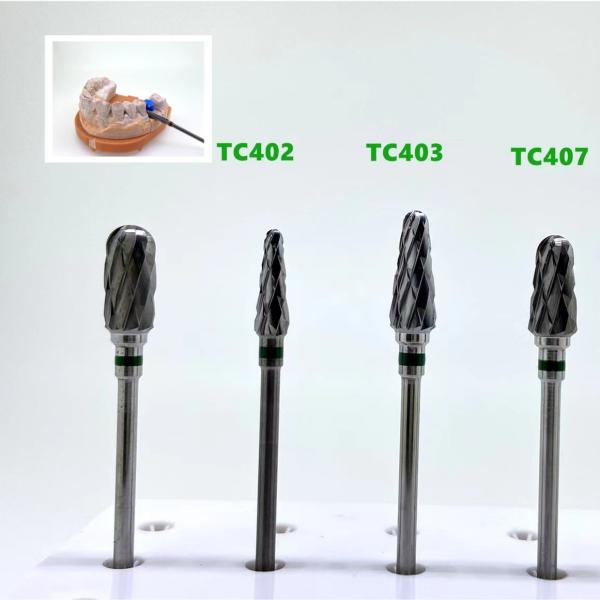 Buy cheap Plain Cut Tungsten Carbide Burs Dental Diamond Burs For Grinding And Polishing from wholesalers