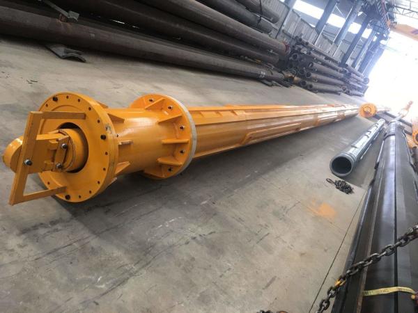 Buy cheap 406mm X 13.5m Yellow Interlocking Kelly Bar , Piling Rig Parts For XCMG XR220D from wholesalers