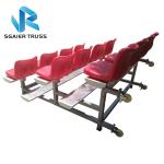 1000kgs / M2 Portable Bleachers On Wheels , Sgaier Outdoor Stadium Seat