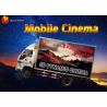 Buy cheap 8 / 9 / 12 Seat Theme Film Mobile Cinema Truck With Electric / Hydraulic Platform from wholesalers