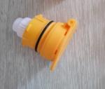 Flip-Top Battery Vent Caps Regular Size Forklift Traction Battery Plastic Parts