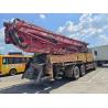 Buy cheap 52m Concrete Pump Truck Red Heavy Equipment SA Ny Machine Equipment Concrete Boom Pump from wholesalers