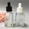 Buy cheap Recyclable Glass Dropper Bottle Transprent Clear Small 18mm Neck from wholesalers