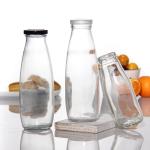 High Quality 250ml 300ml 500ml 750ml 1L Glass Sauce Jar with Metal Lid with