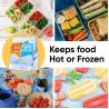 Buy cheap Hot And Cold Insulated Bags For Food Delivery, Grocery Shopping Bags, Food Storage Hot And Frozen Food For Travel from wholesalers