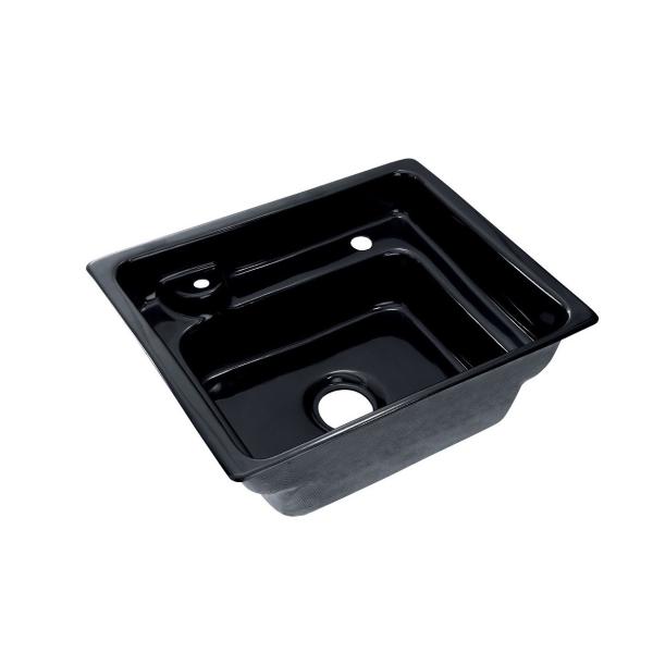 Buy cheap Black Ceramic shampoo bowl wash basin for beauty from wholesalers