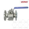 Buy cheap DN25 Alloy Forged Steel Ball Valve Two Piece Soft Seal Flange Alloy Steel Material N8020 2 Piece Type API608 from wholesalers