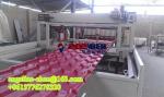 Plastic PVC+ASA/PMMA step roof tile roofing sheet manufacturing machine