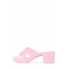 Buy cheap High End PVC Womens Wedge Heeled Shoes 7cm Platform Wedge Slippers from wholesalers