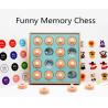Buy cheap Kids Wooden Memory Match Chess Game Early Educational 3D Puzzles from wholesalers