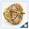 Buy cheap Luxury home decoration Crown shape wedding gifts personal Trinket box display SCJ273 from wholesalers