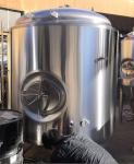 3mm Beer Fermentation Vessel Pressure Tank With Cooling Jacket