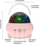 ROHS Unicorns Starry Night Light Projector Multipurpose For Girls