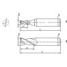 Buy cheap P50 Double Flute End Mill 3mm Solid Carbide End Milling Cutter For Carbon Steel from wholesalers