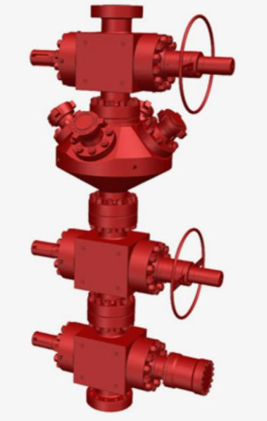 Buy cheap 103mm-180mm Frac Equipment Forging Fracturing Wellhead from wholesalers