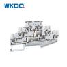 Buy cheap 3 Layer Spring Cage Space Saving Terminal Block With Equipotential Bonder from wholesalers