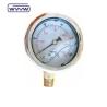 Buy cheap 63mm Oil filled 304stainless steel Seismic pressure gauge manometer from wholesalers