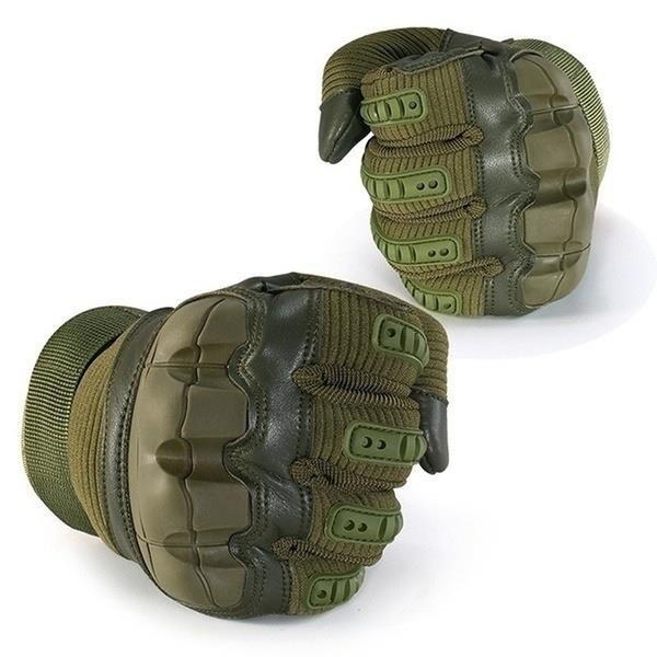 Buy cheap Synthetic Outdoor Tactical Gear Glove Anti Skid Khaki Nylon Micro Fiber from wholesalers