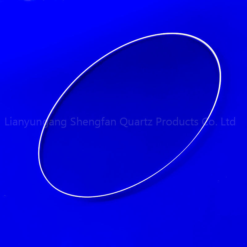 High Temperature Resistant Sapphire Quartz Tablets Optical Observation Lenses