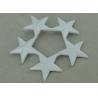 Buy cheap 3 Stars Award Badges Zinc Alloy Spray With White 2.5 inch from wholesalers